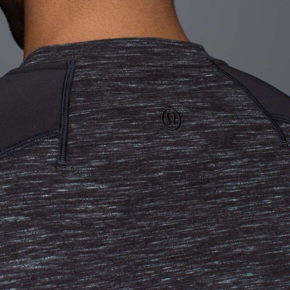 Lululemon Men's Transit Long Sleeve V Sweatshirt - Grey - Picture 3 of 8